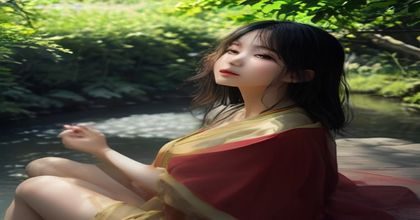 苍井樱户外自然风写真——日本四季美景与艺人形象的完美融合